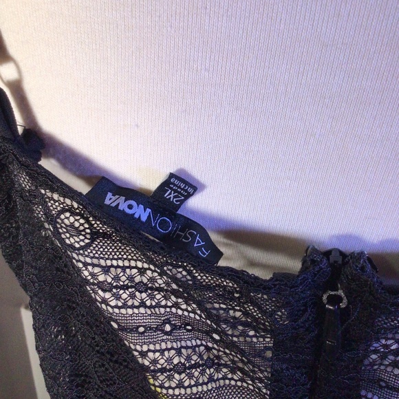 Fashion Nova Black Lace dress Formal - Picture 6 of 9